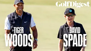 A Round with Tiger: Celebrity Playing Lessons - David Spade | Golf Digest