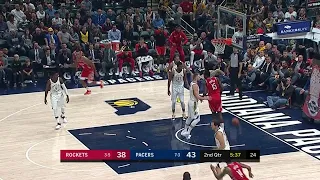 2nd Quarter, One Box Video: Indiana Pacers vs. Houston Rockets