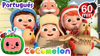 Natal na Fazenda! | 1 HORA DE COCOMELON BRASIL! | Músicas Infantis e Desenhos Animados para Crianças