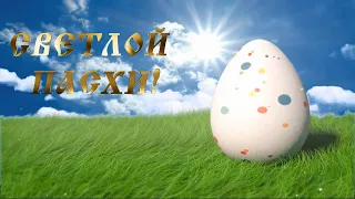 Футаж 🌸 Пожелание Светлой Пасхи ☦️