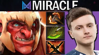 Troll Warlord Dota 2 7.33 Miracle with 18 Kills - Battlefury