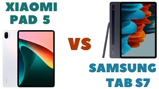 Xiaomi PAD 5 vs Samsung TAB S7 / Полное сравнение