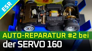 Carrera Servo 160 Fahrzeug Reparatur - So machst Du Autos mit Teilemotor wieder funktionstüchtig 2/2