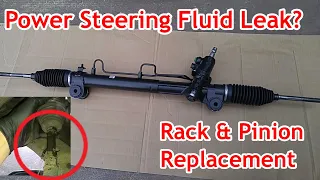 Toyota / Lexus Rack And Pinion Replacement - Power Steering Fluid Leak?