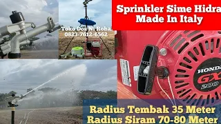 Cara Pemasangan Sprinkler Big Gun Rain Sime Hidra Pakai Honda // Toko Dos Ni Roha