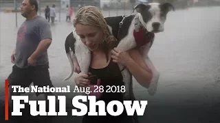 The National for Monday August 28th: Hurricane, Cabinet Shuffle, Dealership's GPS Maneuver