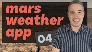 Creating a Mars Weather App - HTML & CSS part 4