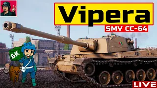 🔥 SMV CC-64 VIPERA - ИТАЛЬЯНСКИЙ ИСТРЕБИТЕЛЬ ТАНКОВ 😂 Мир Танков