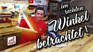 Du hast keine Kappsäge?  Dann bau dir diese Winkel Vorrichtung für unter 10€!