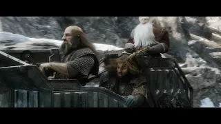 THEHOBBIT THE BATTLE OF THE FIVE ARMIES Extended Clip. THE GOAT RIDE TO KILL AZUG
