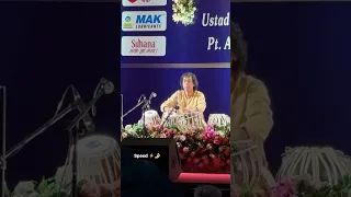 Ustad Zakir Hussain New Tabla Video #shorts