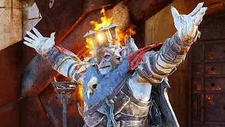 SHADOW OF WAR - HIGH Level 1000 Arsonist Overlord Outlaw Citadel 586 Boss Battle