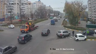 Авария в Буче 11:00 15.11.2019 cam1