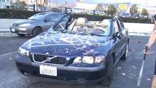 Returning Destroyed Rental Cars PRANK - "I Give No F**cks" by These White Kids - Music Video -