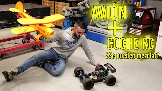 ¿Podré juntar un avion con un coche rc?