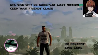 gta vice city DEFINITIVE EDITION  last mission gameplay100% save game