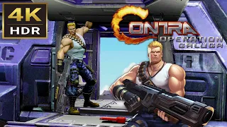 Contra Operation Galuga Bill Rizer Solo Arcade Mode Full Walkthrough 4K HDR (PS5)