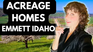 WHICH ACREAGE HOME WOULD YOU CHOOSE? | Acreage homes for sale Emmett Idaho