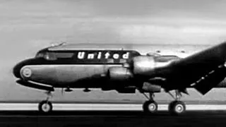 United Douglas DC-6 - "San Francisco & Honolulu" - 1948