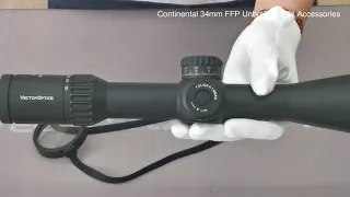 Vector Optics Continental 34mm First Focal Plane Riflescope Unboxing & All Accessories Review