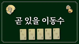 곧 이동수가 있을지 카드를 선택해 보세요(feat.취업,이직,이사 포함)