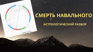 Смерть Алексея Навального. Астрологический разбор. Натальная карта и прогностика.