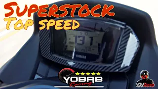 NMAX 155 SUPERSTOCK TOP SPEED TEST