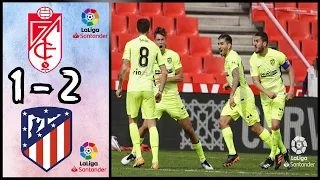 Granada CF 1 ​- 2 Atlético de Madrid | Goles Y Resumen | LaLiga Santander