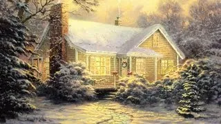 Christmas Cottage by Thomas Kinkade