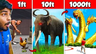 From SMALLEST To BIGGEST SECRET ANIMALS in GTA 5😱🐉 Gta 5 tamil | Gta tamilan