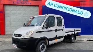 IVECO DAILY 35s14 CABINE DUPLA 2018 COM AR CONDICIONADO BB