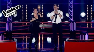 Hrafnhildur vs. Hjörtur - I Wanna Know What Love Is | The Voice Iceland 2015 | Battle