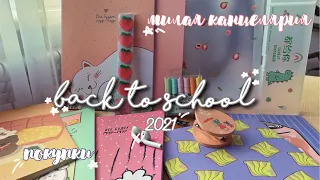 ПОКУПКИ КАНЦЕЛЯРИИ К ШКОЛЕ "HAUL"|BACK TO SCHOOL 2021|милая канцелярия|бэк ту скул 2021|стади виз ми