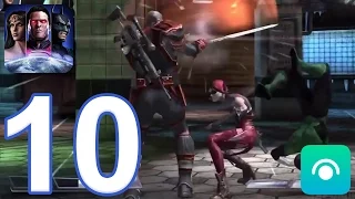 Injustice: Gods Among Us - Gameplay Walkthrough Part 10 - Bonus Battle 1 (iOS, Android)