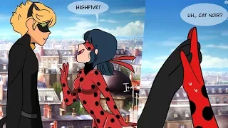 CHATNOIR TOUCHES LADYBUG!? (Miraculous Ladybug Comic Dub Animations)