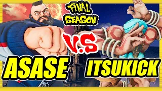 SFV CE 🔥 Asase (Zangief) vs Itsukick (Dhalsim) 🔥 Ranked Set 🔥 Street Fighter 5