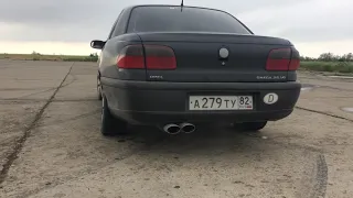 Выхлоп Opel Omega B с H-пайпом