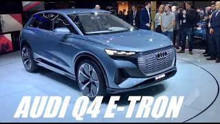 Audi Q4 e-tron в Женеве. Электричка из 2020 года