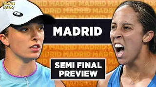 Swiatek vs Keys | Madrid Open 2024 SF | Tennis Prediction