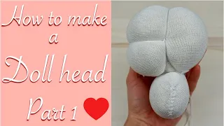 How to make a head for a Waldorf Doll - Part 1