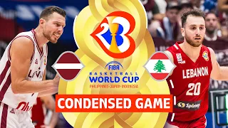 Latvia 🇱🇻 vs Lebanon 🇱🇧 | Full Game Highlights | FIBA Basketball World Cup 2023