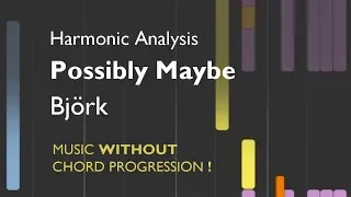 Harmonic Analysis of "Possibly Maybe" Björk