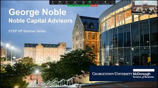 STEP UP - George Noble, Noble Capital Advisors