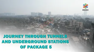 Experience the journey through tunnels & underground stations from #Dharavi to #Santacruz