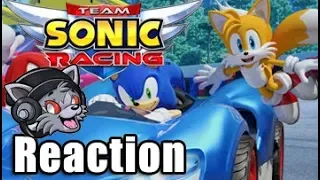 Wolfie Reacts LIVE: Team Sonic Racing Gameplay Video Reaction
