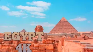 Egypt 4K- Scenic Relaxation  Calming #Musicegypt  egypt 4k drone egypt 4k walk egypt 4k pyramids#8k