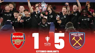 Arsenal vs West Ham United | Highlights | U18 FA Youth Cup Final 25-04-2023