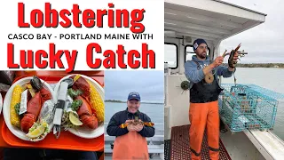 Lobstering Adventure with Lucky Catch in Casco Bay Portland Maine - Excursion off Celebrity Summit