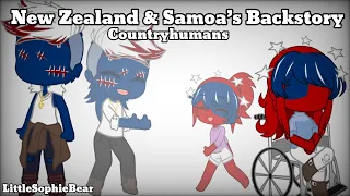 New Zealand & Samoa’s Backstory -Countryhumans- LittleSophieBear