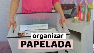 COMO ORGANIZAR A PAPELADA - documentos, contas e fotografias